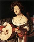 Lute Canvas Paintings - The Lute Player